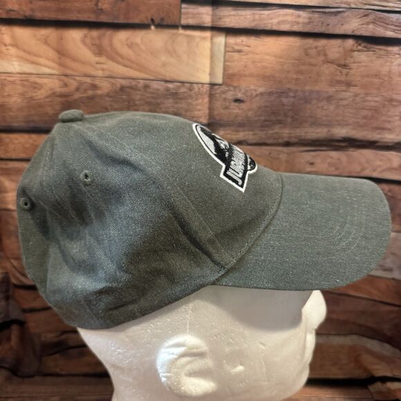 Jurassic World Logo Hat Cap Youth Boys Gray SnapBack Adjustable Dinosaurs Park - Picture 2 of 8